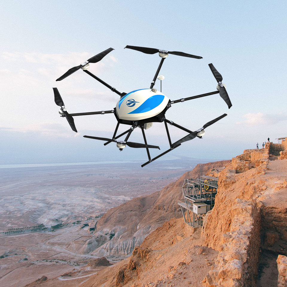 油電混動六旋翼無人機(jī)